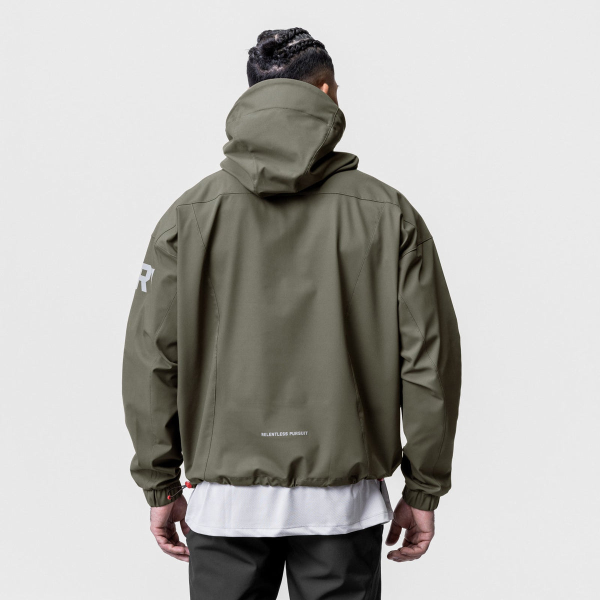0717. Weather-Ready Anorak Jacket - Olive | ASRV