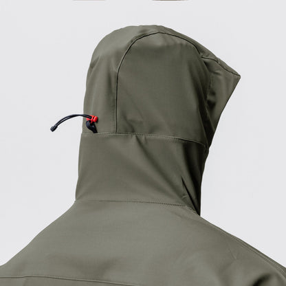 0717. Weather-Ready Anorak Jacket - Olive | ASRV