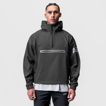 0717. Weather-Ready Anorak Jacket - Space Grey | ASRV