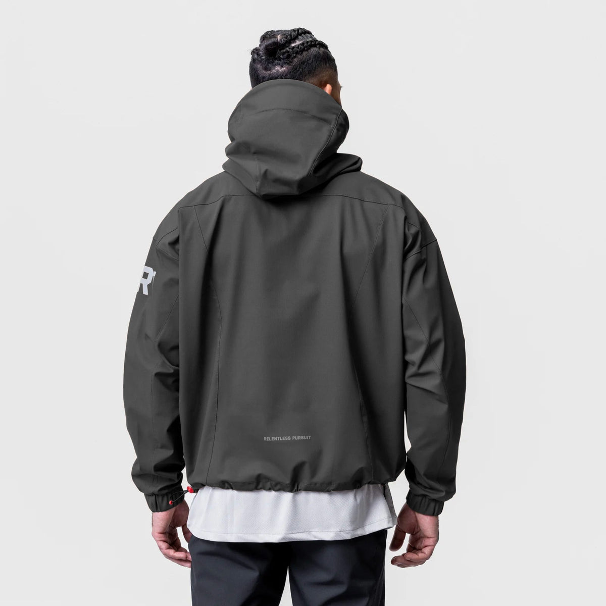 0717. Weather-Ready Anorak Jacket - Space Grey | ASRV