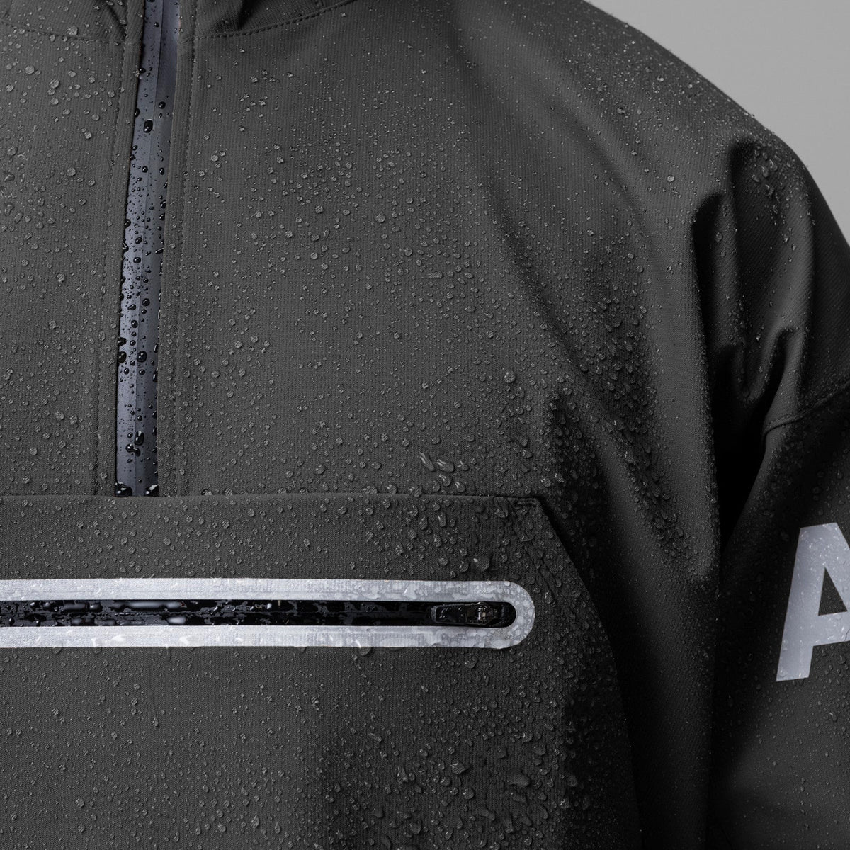 0717. Weather-Ready Anorak Jacket - Space Grey | ASRV