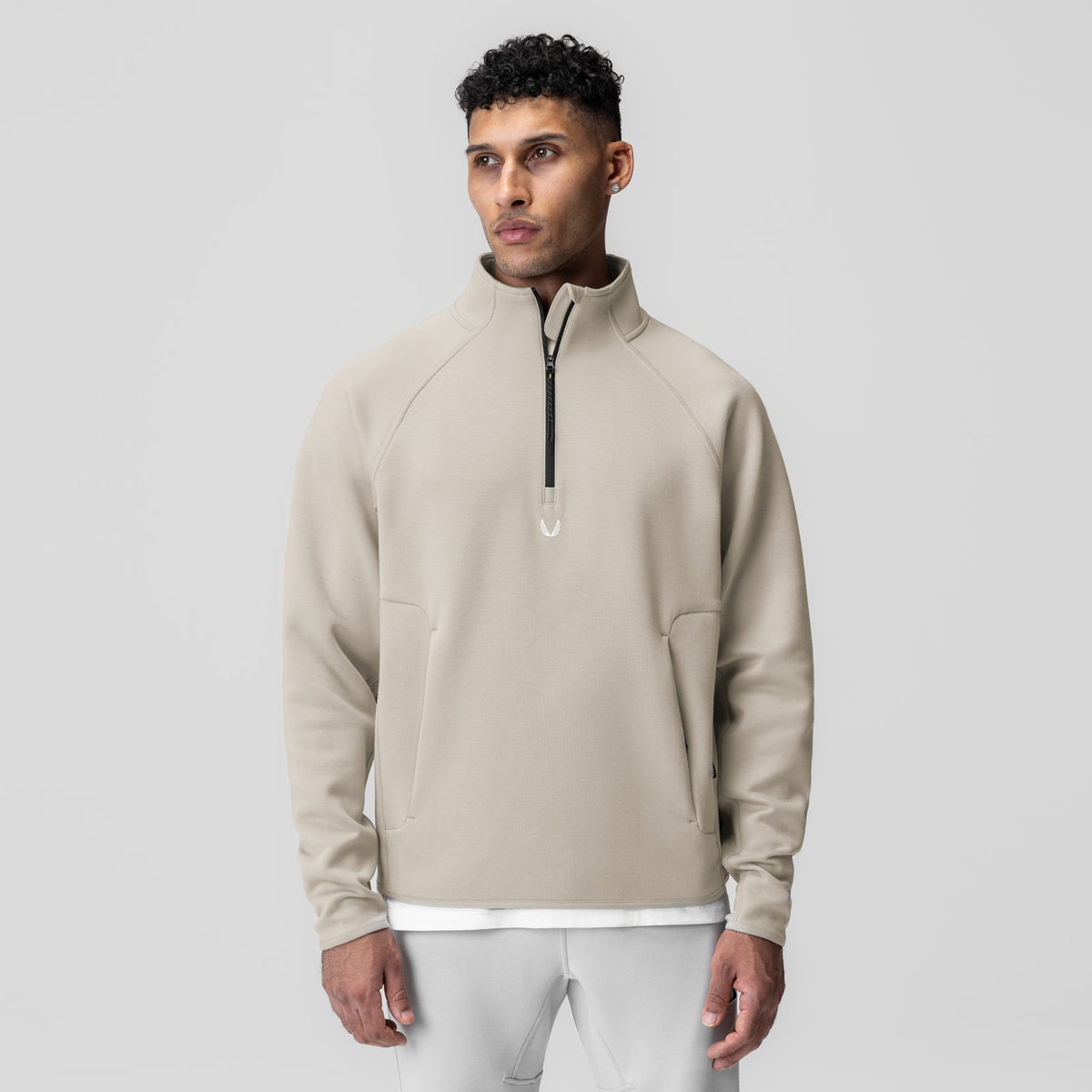 1021. Dri-Core™ Quarter Zip - Chai | ASRV