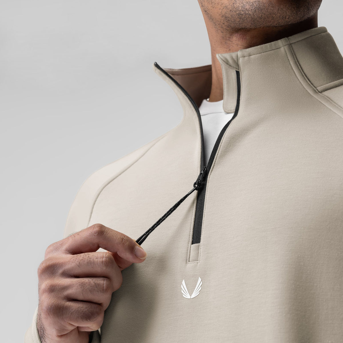 1021. Dri-Core™ Quarter Zip - Chai | ASRV