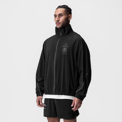 0950. Aerotex™ Track Jacket - Black/Black | ASRV