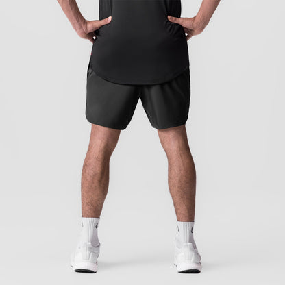 0823. Tetra-Lite® 7" Linerless Short - Black "Wings" | ASRV