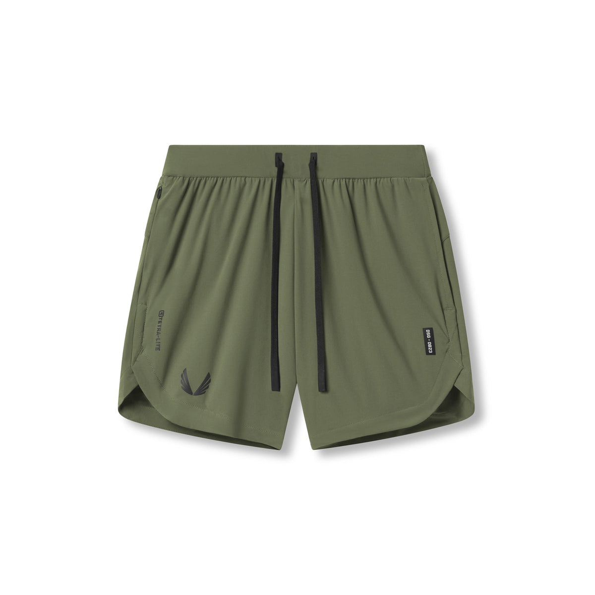 0823. Tetra-Lite® 7" Linerless Short - Olive "Wings" | ASRV