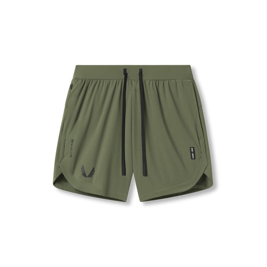0823. Tetra-Lite® 7" Linerless Short - Olive "Wings" | ASRV