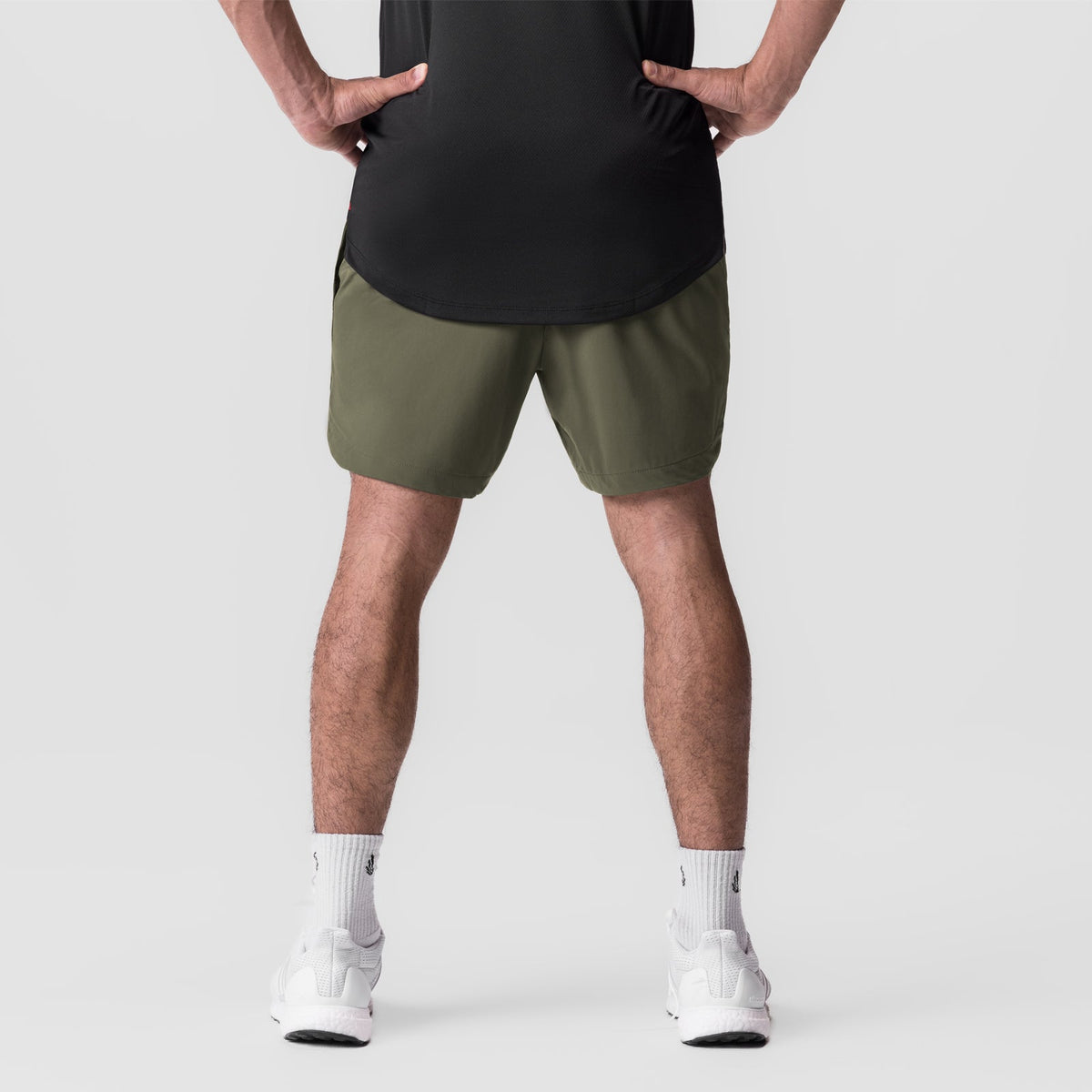 0823. Tetra-Lite® 7" Linerless Short - Olive "Wings" | ASRV
