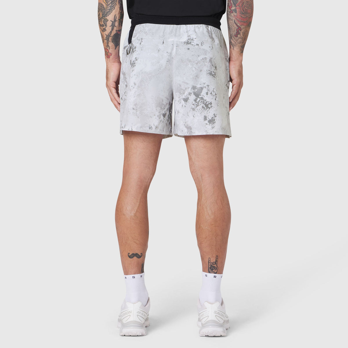 1195. TETRA-LITE® 5" Linerless Training Short - Sedona Snow Camo | ASRV