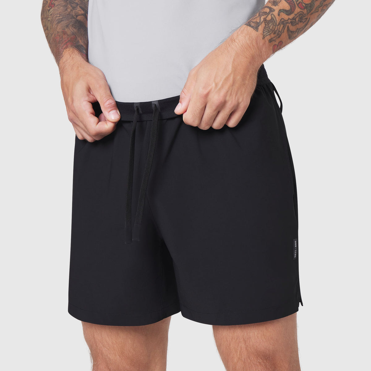 1195. TETRA-LITE® 5" Linerless Training Short - Black | ASRV