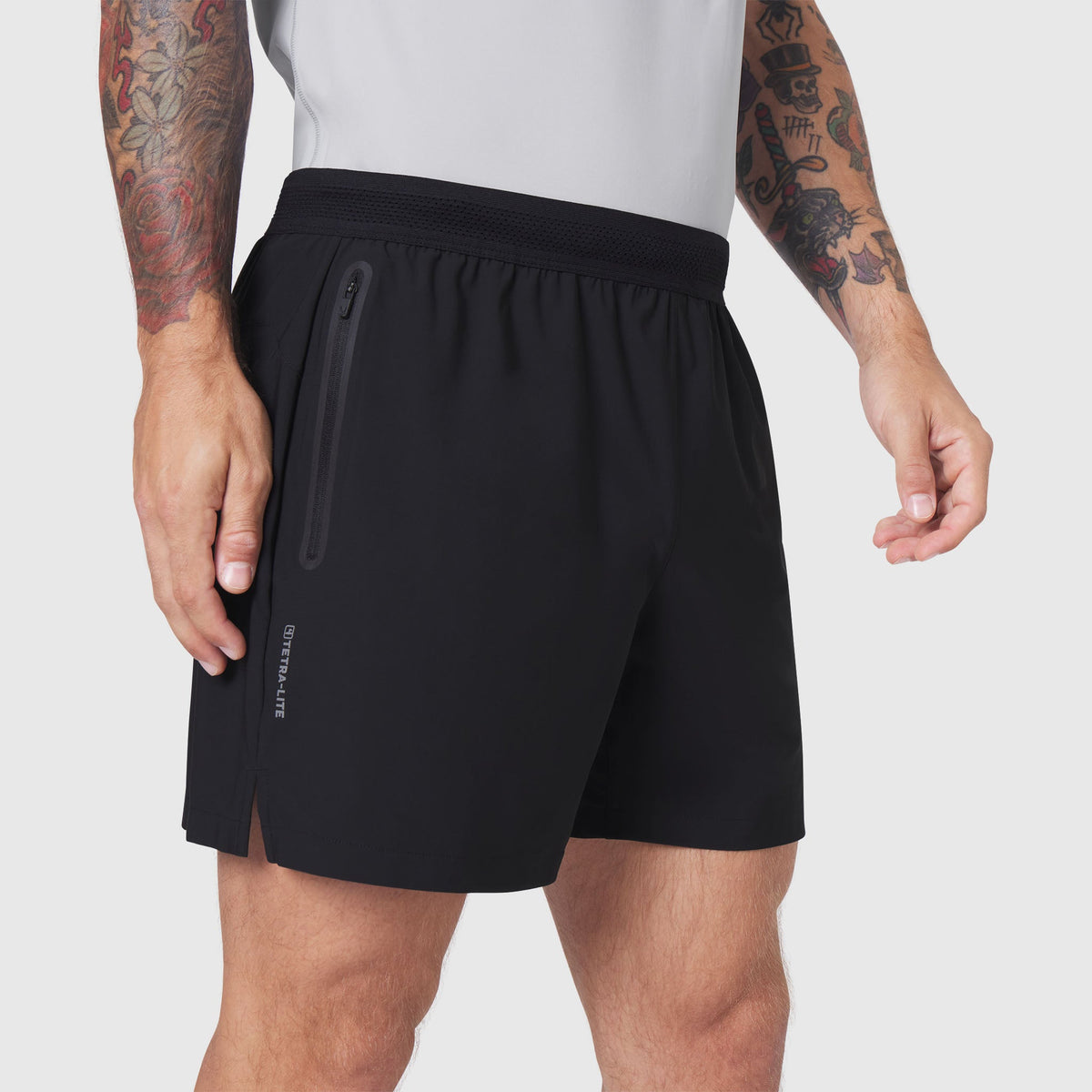 1195. TETRA-LITE® 5" Linerless Training Short - Black | ASRV