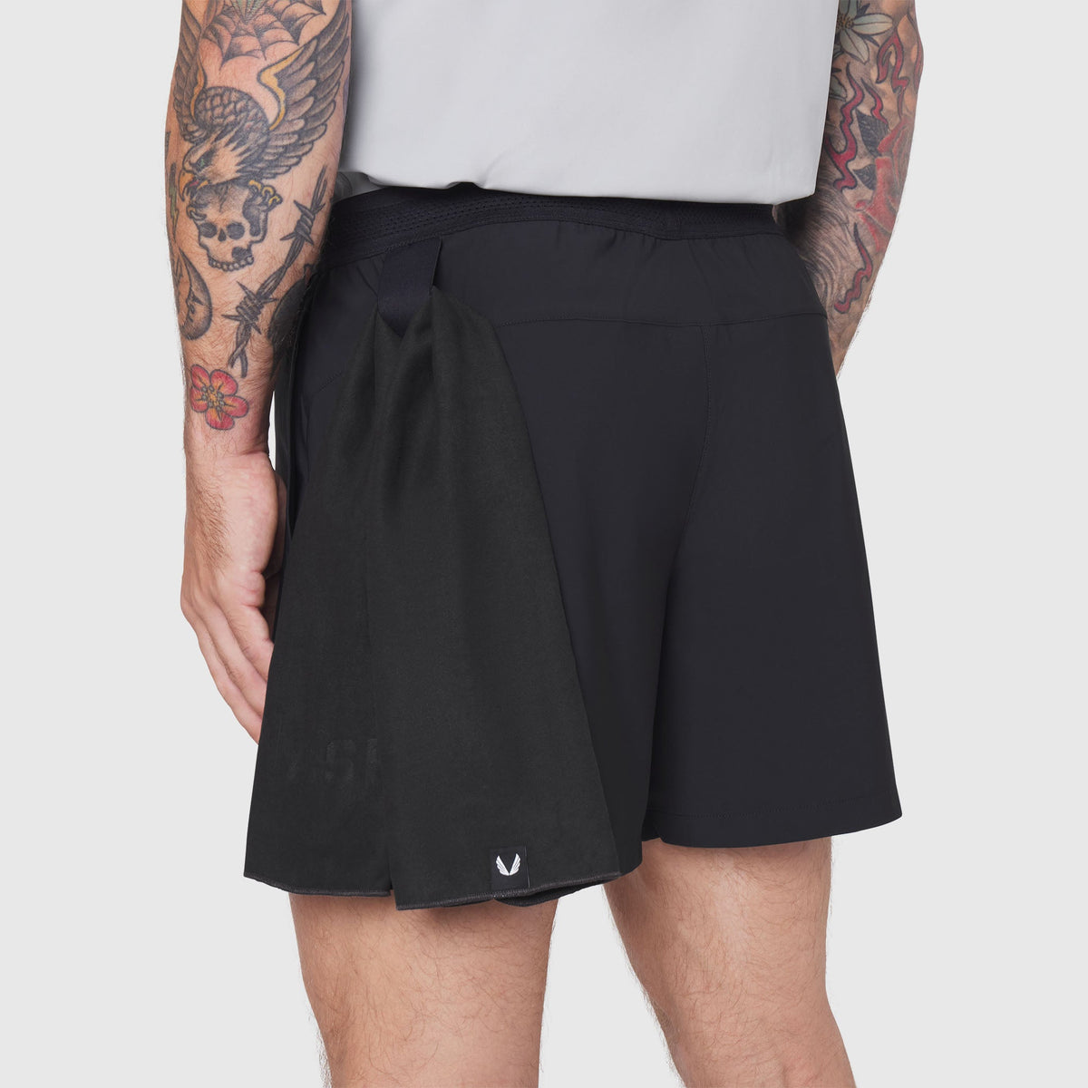 1195. TETRA-LITE® 5" Linerless Training Short - Black | ASRV