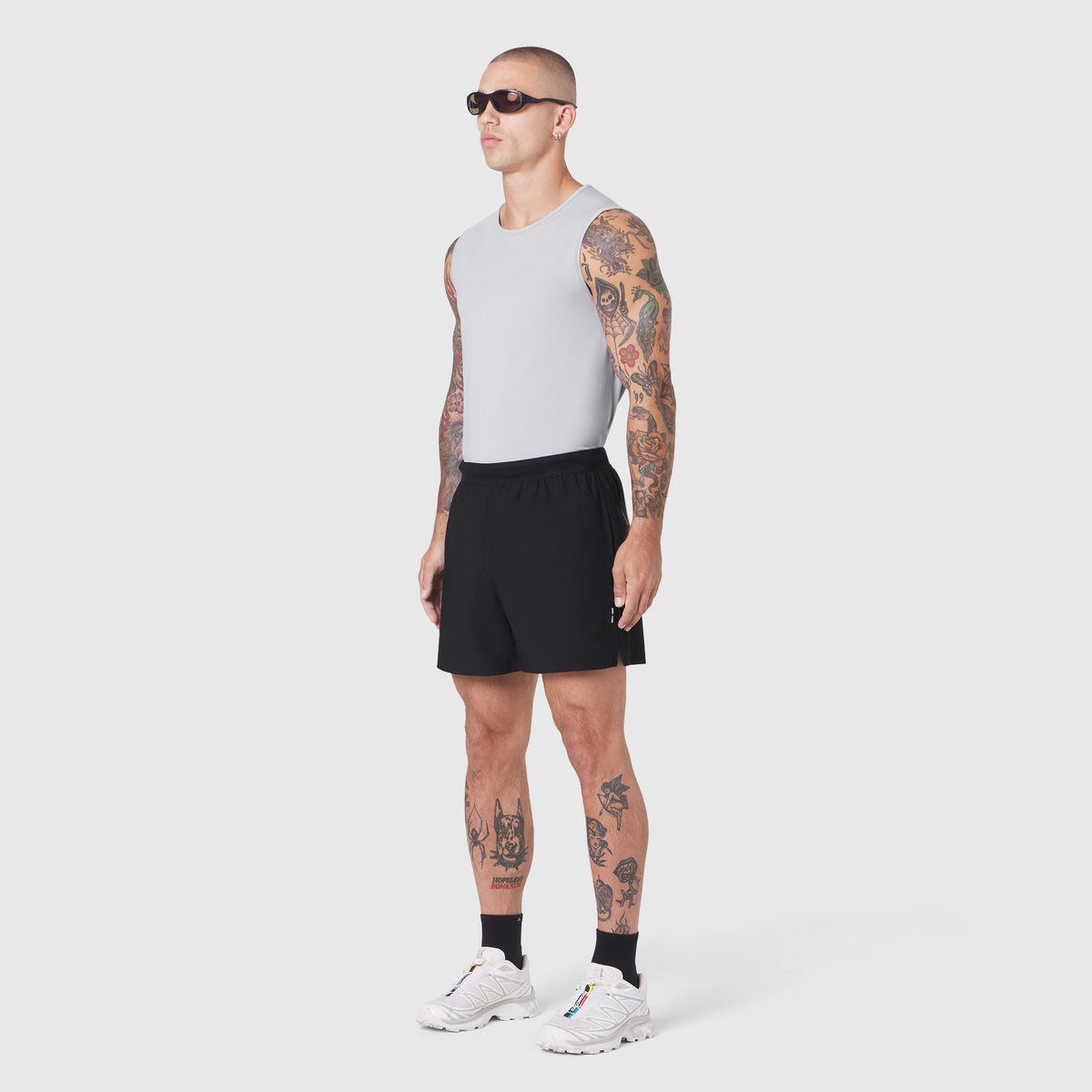 1195. TETRA-LITE® 5" Linerless Training Short - Black | ASRV