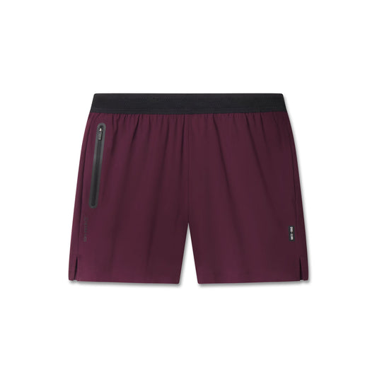 1195. TETRA-LITE® 5" Linerless Training Short - Merlot | ASRV