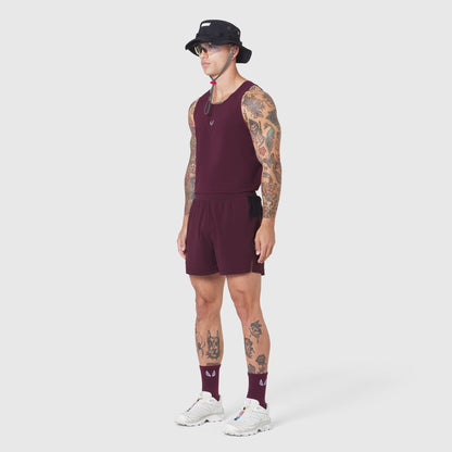 1194. Aerotex™ Distance Run Short - Merlot | ASRV
