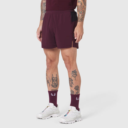 1194. Aerotex™ Distance Run Short - Merlot | ASRV