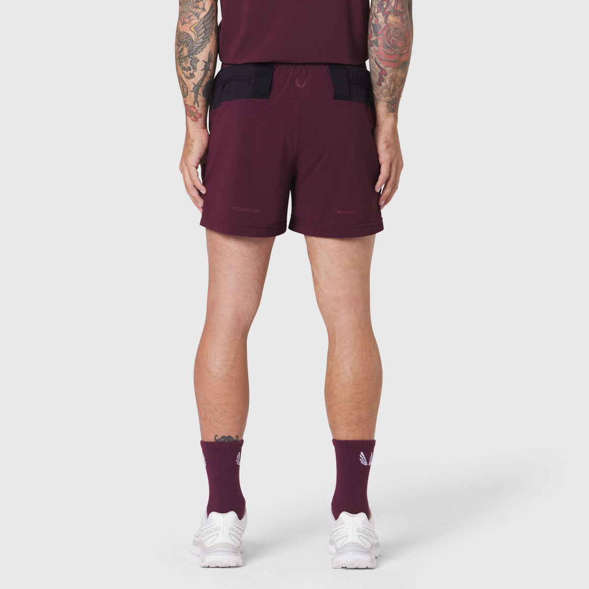 1194. Aerotex™ Distance Run Short - Merlot | ASRV