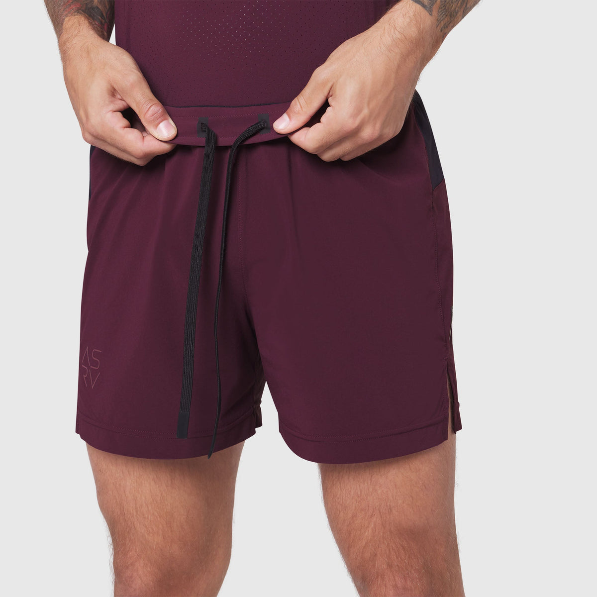 1194. Aerotex™ Distance Run Short - Merlot | ASRV
