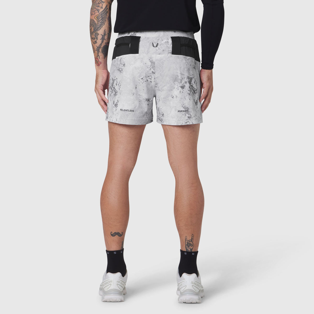1194. Aerotex™ Distance Run Short - Sedona Snow Camo | ASRV