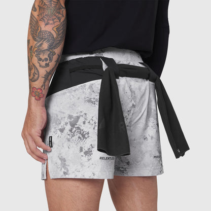 1194. Aerotex™ Distance Run Short - Sedona Snow Camo | ASRV