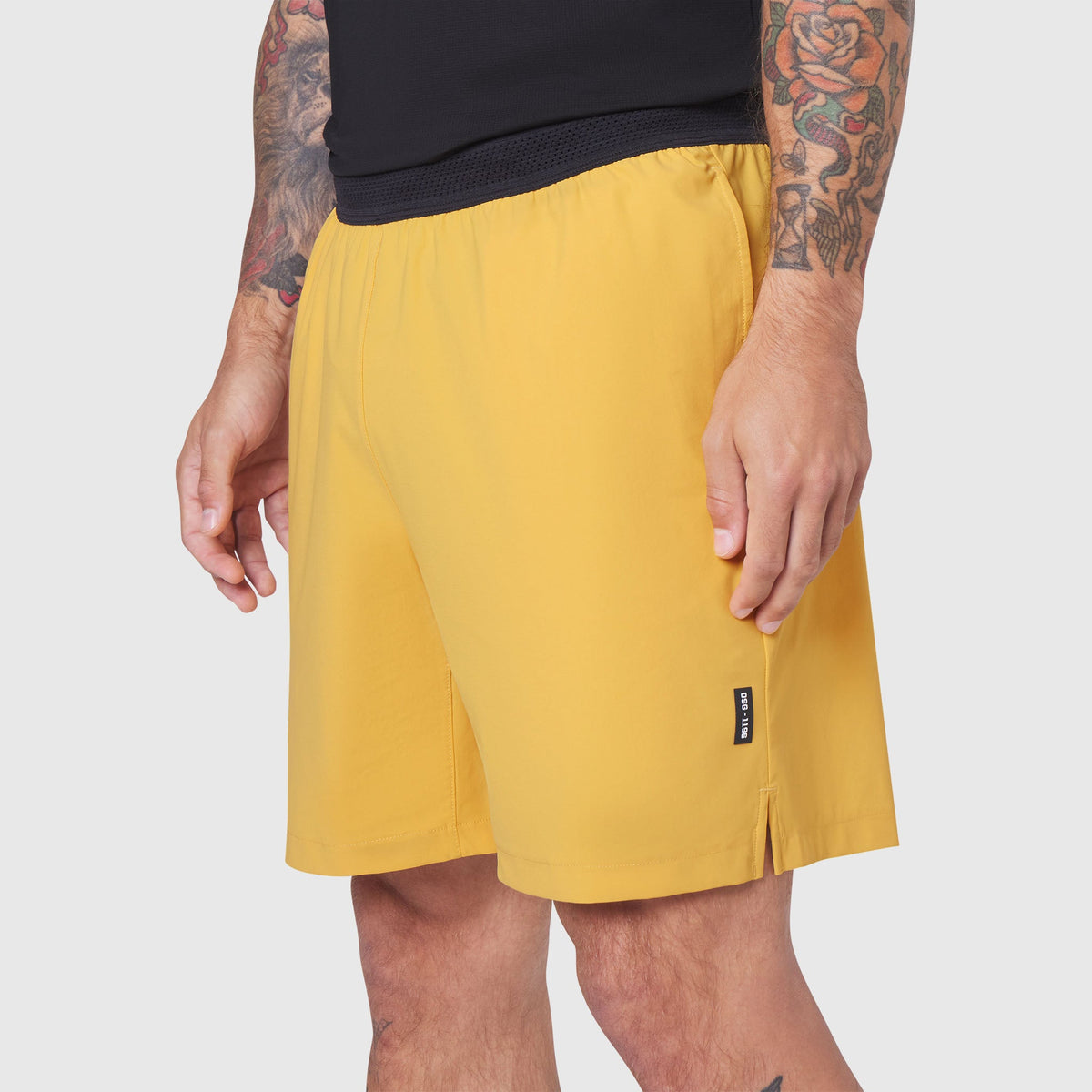 1196. TETRA-LITE® 7" Linerless Training Short - Amber | ASRV