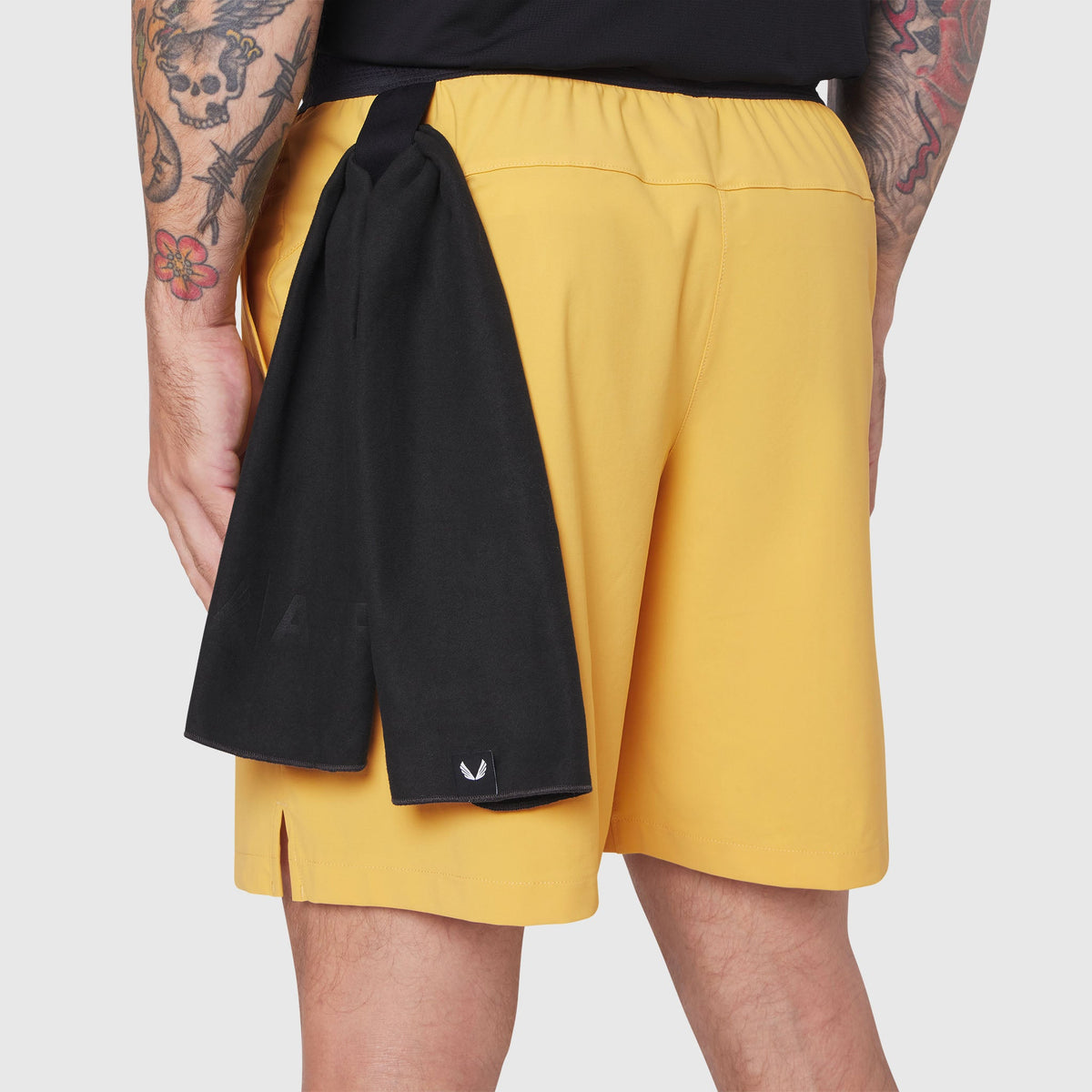 1196. TETRA-LITE® 7" Linerless Training Short - Amber | ASRV