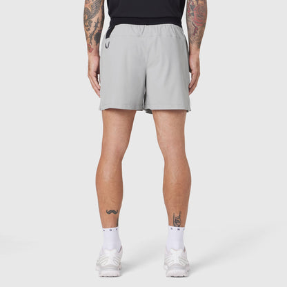 1195. TETRA-LITE® 5" Linerless Training Short - Slate Grey | ASRV