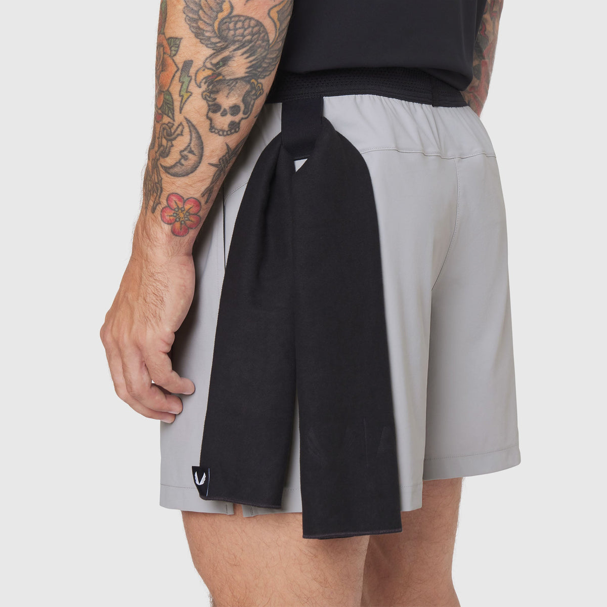 1195. TETRA-LITE® 5" Linerless Training Short - Slate Grey | ASRV