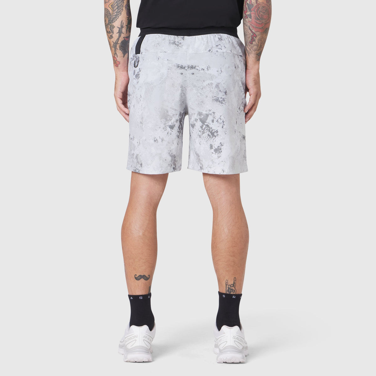 1196. TETRA-LITE® 7" Linerless Training Short - Sedona Snow Camo | ASRV