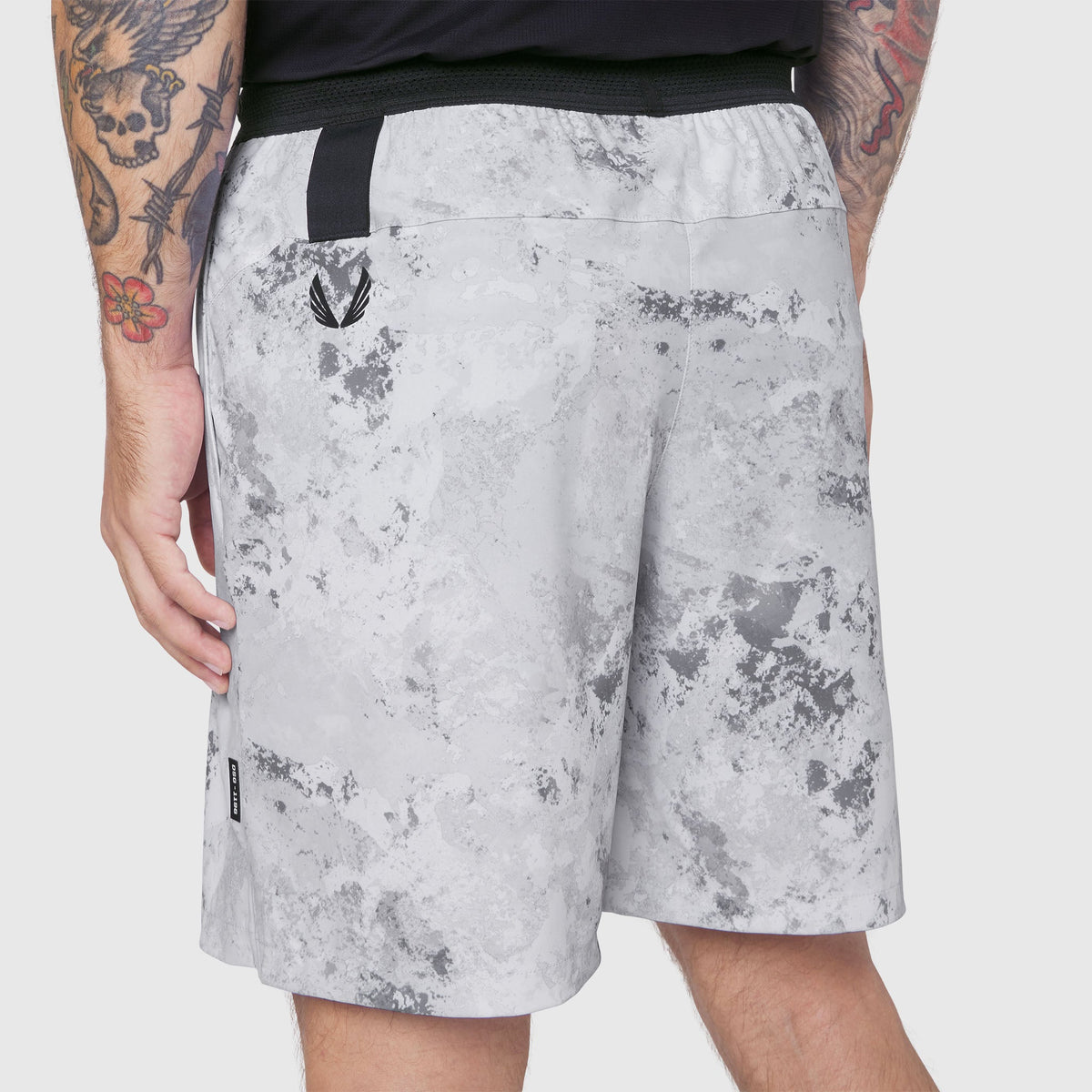 1196. TETRA-LITE® 7" Linerless Training Short - Sedona Snow Camo | ASRV