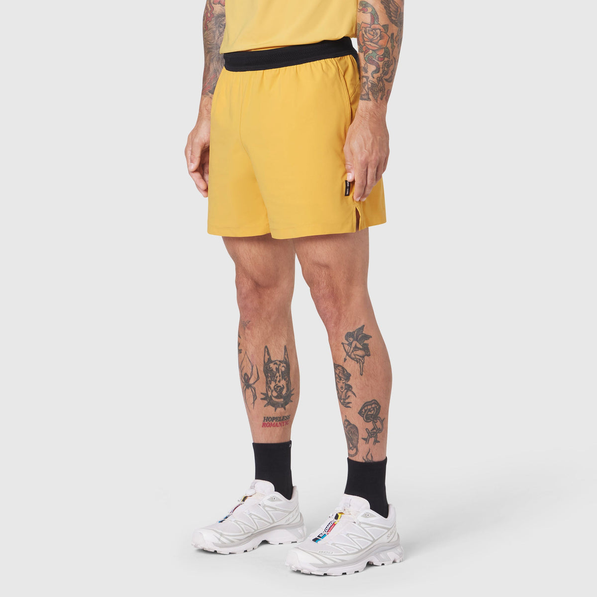 1195. TETRA-LITE® 5" Linerless Training Short - Amber | ASRV