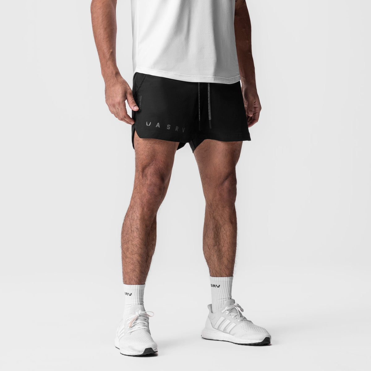 0751. Tetra-Lite® 5" Linerless Short - Black "Reflective Classic" | ASRV