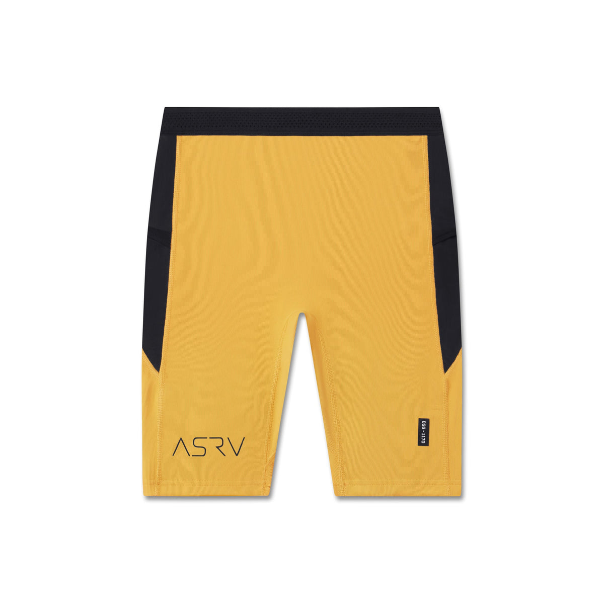 1170. Lycra® Ribbed Run Half-Tight - Amber | ASRV