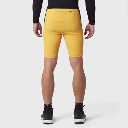 1170. Lycra® Ribbed Run Half-Tight - Amber | ASRV