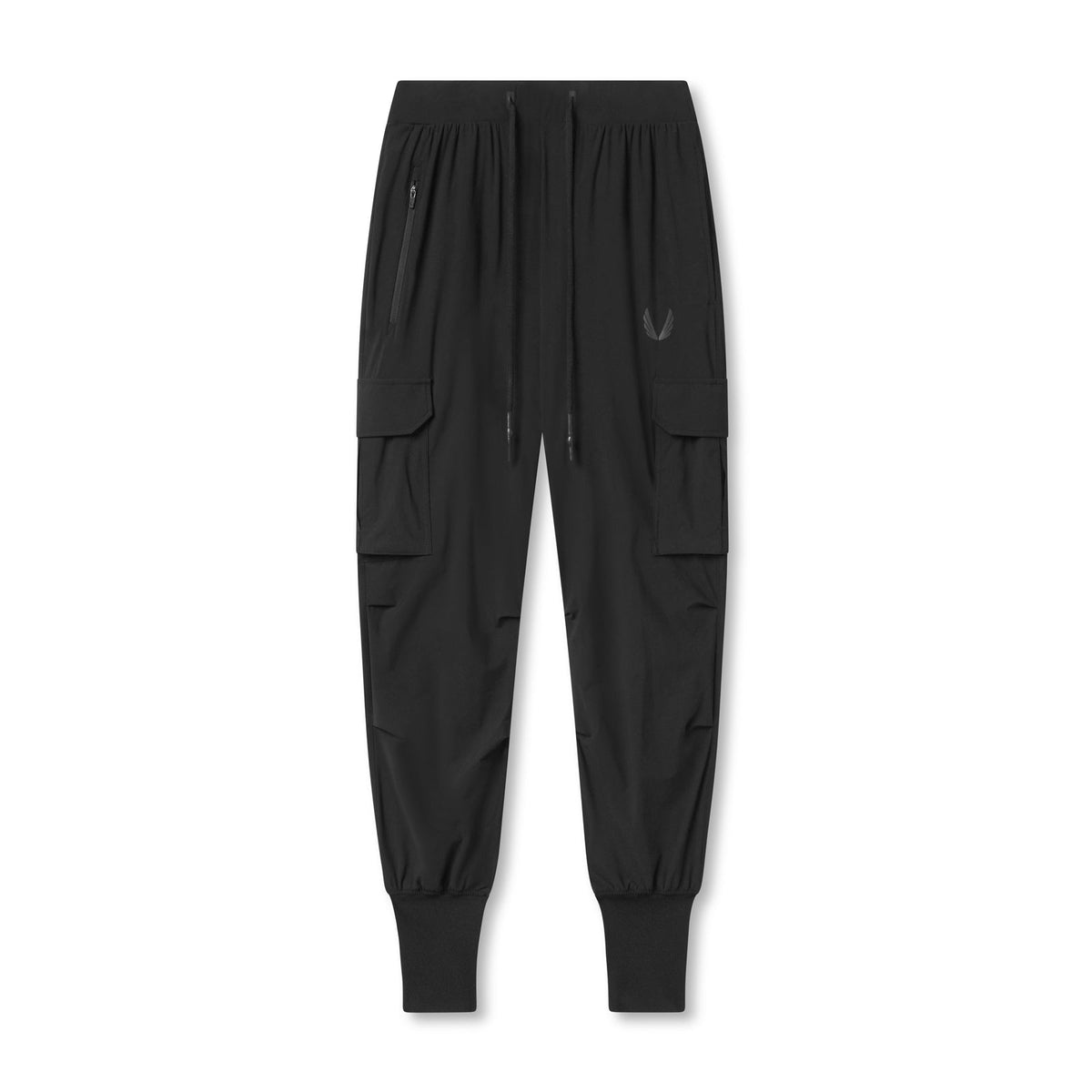 0825. Tetra-Lite® Cargo High Rib Jogger - Black | ASRV