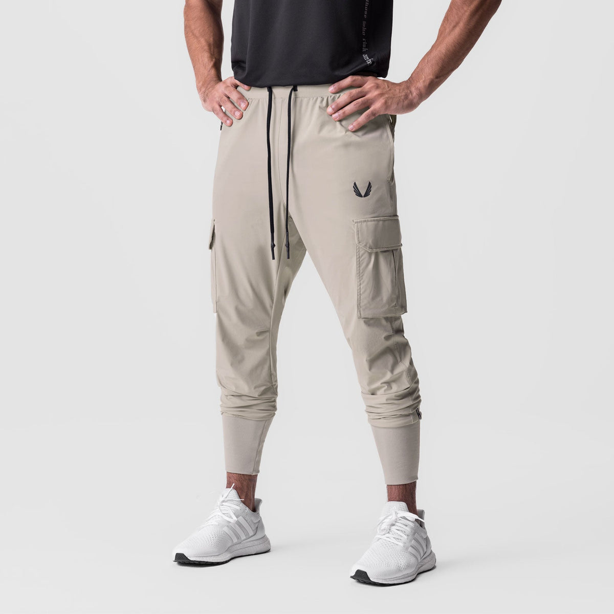 0825. Tetra-Lite® Cargo High Rib Jogger - Sand Smoke | ASRV