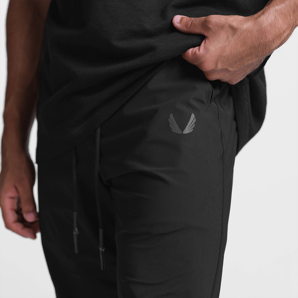 0826. Tetra-Lite® High Rib Jogger - Black | ASRV
