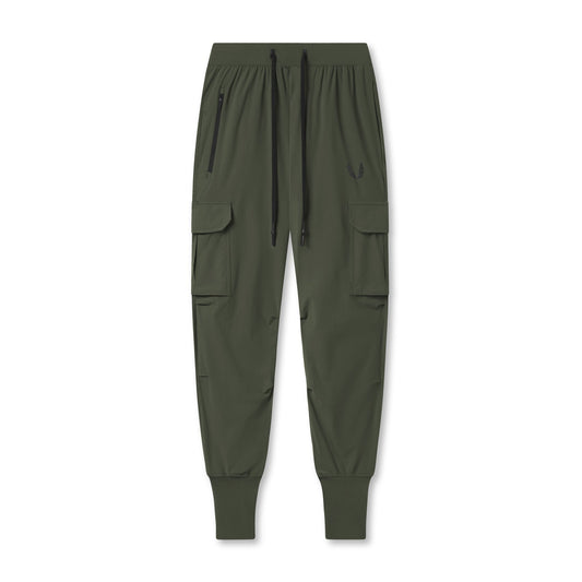 0825. Tetra-Lite® Cargo High Rib Jogger - Olive | ASRV