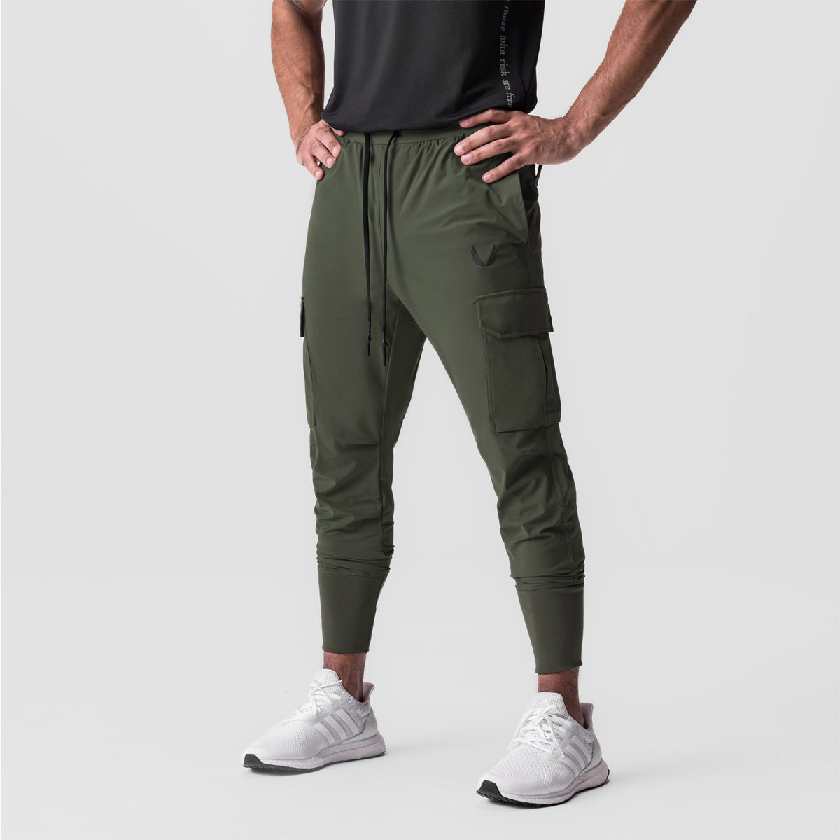 0825. Tetra-Lite® Cargo High Rib Jogger - Olive | ASRV