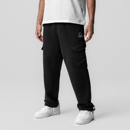 1033. Deltapeak® Cargo Cinch Jogger - Black | ASRV