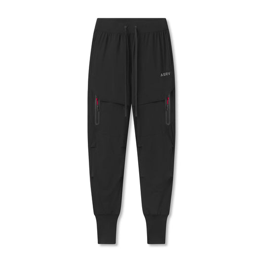 0690. Tetra-Lite® Tech High Rib Jogger - Black | ASRV