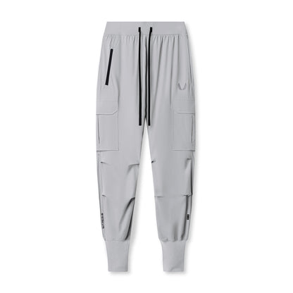 1099. Tetra-Lite® Ice Cargo High Rib Jogger - Slate Grey | ASRV