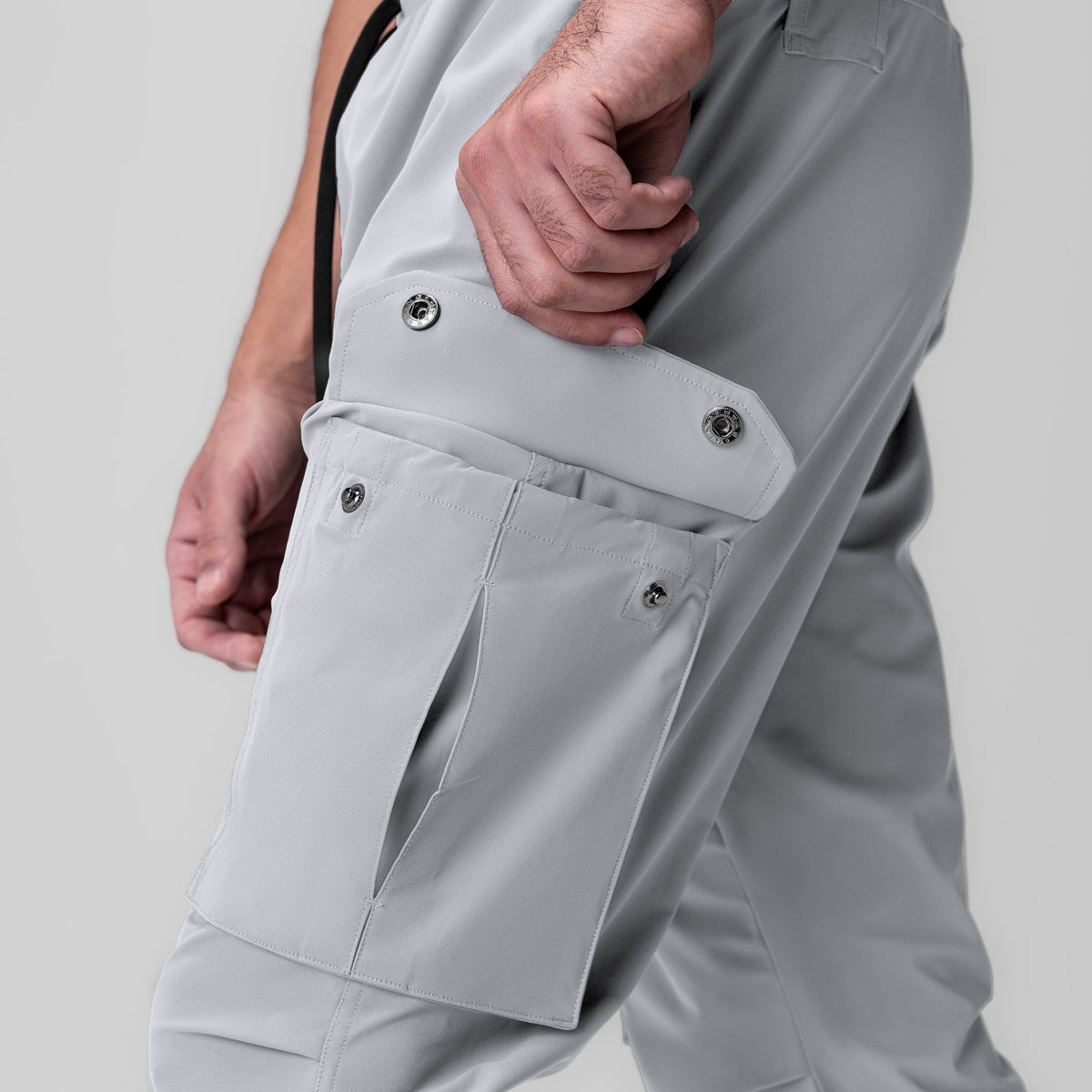 1099. Tetra-Lite® Ice Cargo High Rib Jogger - Slate Grey | ASRV