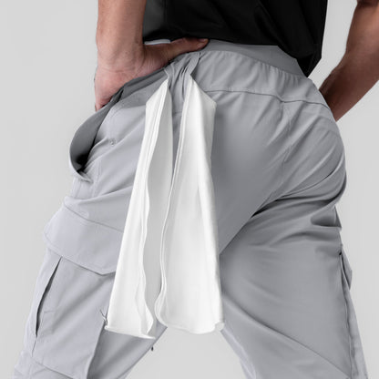 1099. Tetra-Lite® Ice Cargo High Rib Jogger - Slate Grey | ASRV