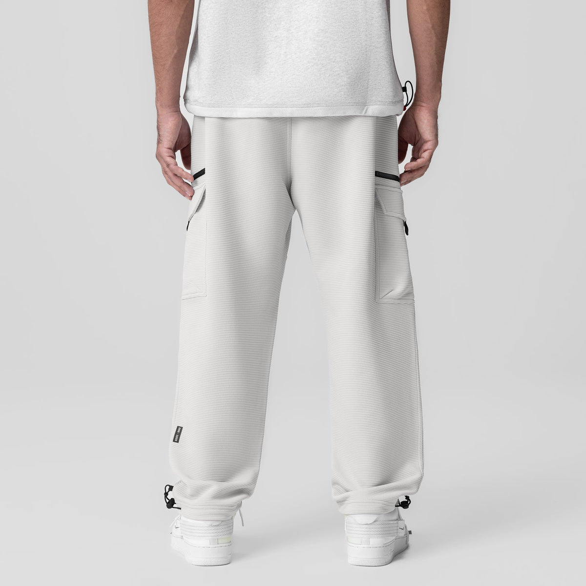 1033. Deltapeak® Cargo Cinch Jogger - Light Grey | ASRV