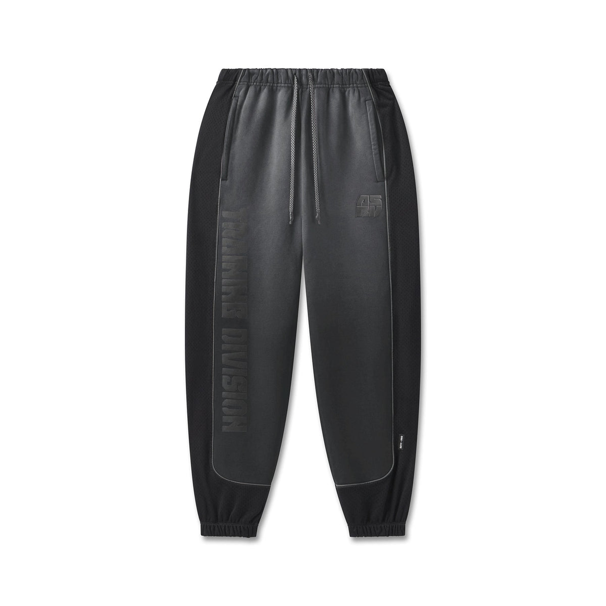 1120. Tech-Terry™ Mesh Panel Sweats - Black "Blade TD" | ASRV