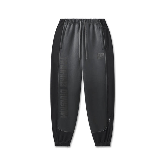 1120. Tech-Terry™ Mesh Panel Sweats - Black "Blade TD" | ASRV