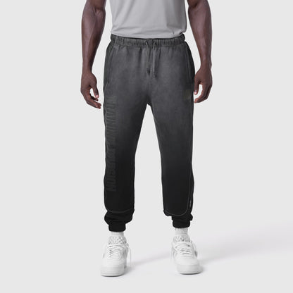 1120. Tech-Terry™ Mesh Panel Sweats - Black "Blade TD" | ASRV
