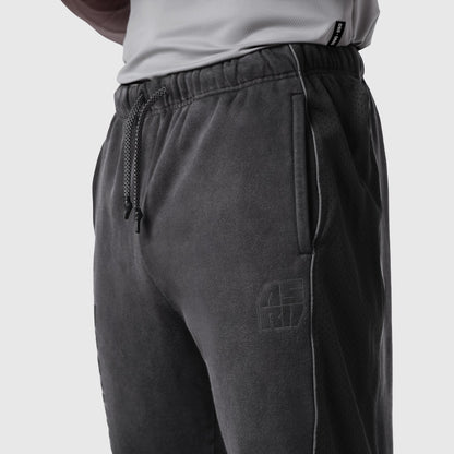1120. Tech-Terry™ Mesh Panel Sweats - Black "Blade TD" | ASRV