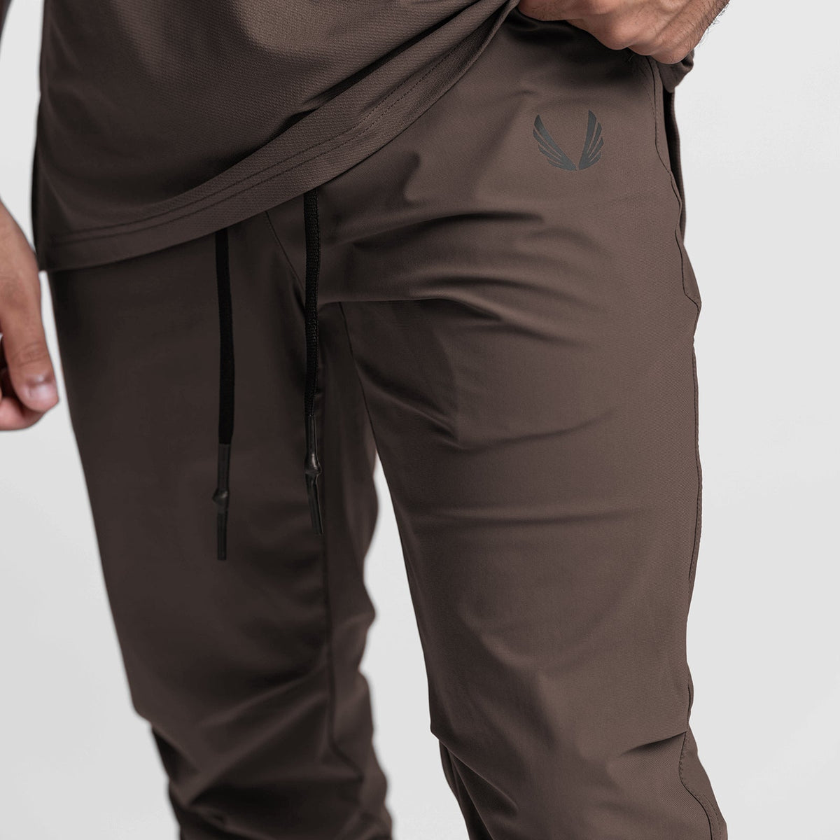 0826. Tetra-Lite® High Rib Jogger - Deep Taupe | ASRV